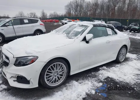 2018 Mercedes-Benz E 400 4Matic из США, поврежденный, VIN WDD1K6GB7JF047300